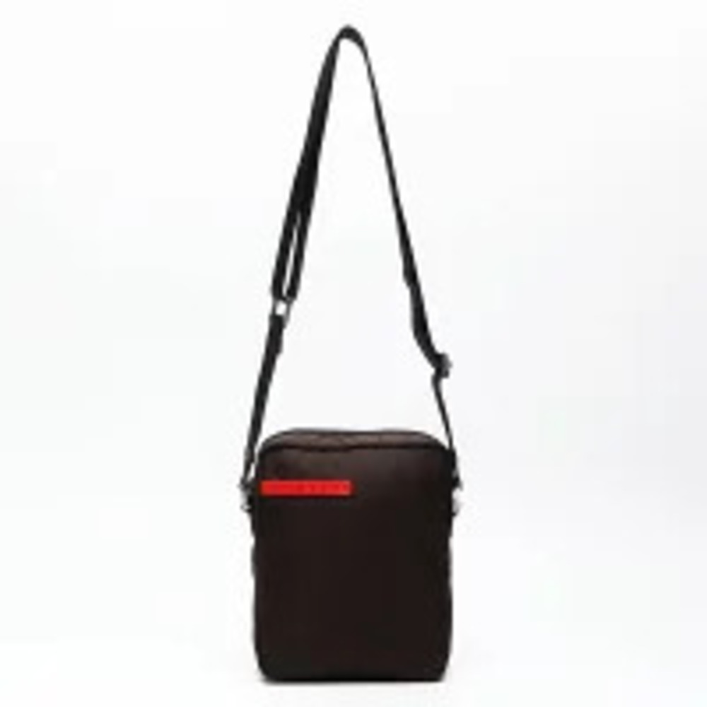 Prada Logo Sport Shoulder Bag Brown - Picture 2 of 13